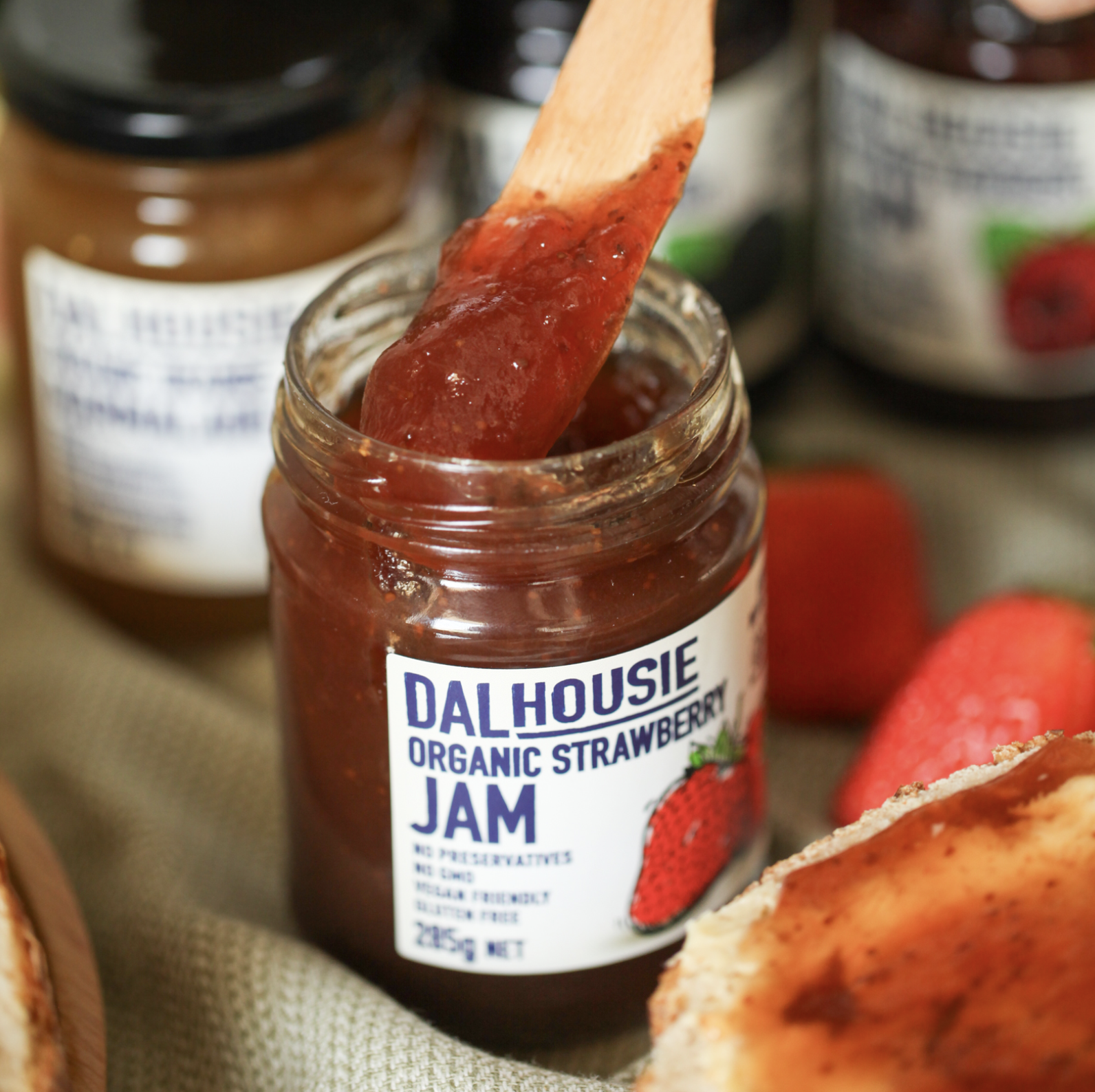 Organic Strawberry Jam - Dalhousie